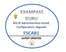 F5CAB1 BIG-IP Administration Install, Configuration, Upgrade Exam 42QA 