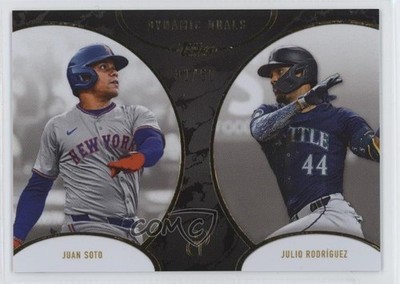 2025 Dynamic Duals Online Exclusive Black /50 Juan Soto Julio Rodriguez #10 ht1