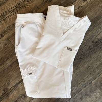 Figs Scrub Set Womens Small Technical Collection Medical Uniform Pants Top Nursi