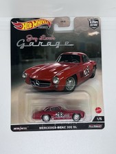Hot Wheels Mercedes-Benz 300 SL Red 1:64 Diecast Car Jay Leno's Garage Series
