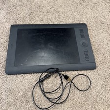 Wacom Intuos Pro Medium, Model PTH-651, Includes Charging Cord, No Pen Or Dongle