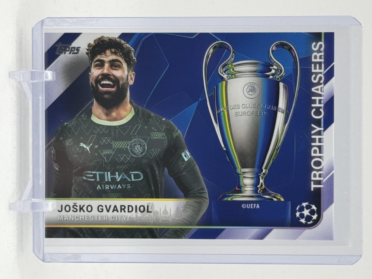 2025-26 Topps UEFA Club Competitions #TC-4 Joško Gvardiol Trophy