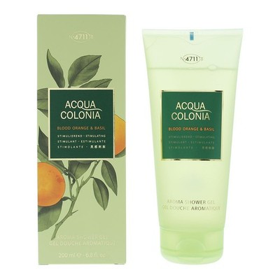 4711 Acqua Colonia Blutorange Basilikum Duschgel 200 ml für Unisex