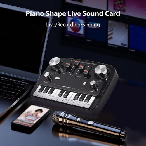 KTV Live Broadcast Soundkarte Audioaufnahme Desktop-Gesang Drahtlose Verlus4224 - Photo 7/10