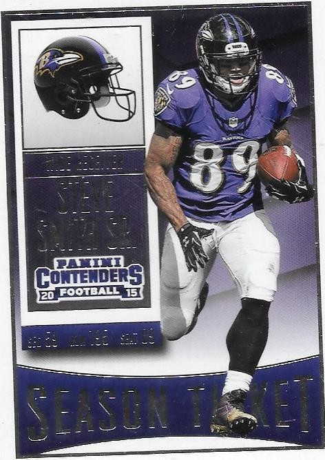 STEVE SMITH SR 2015 PANINI CONTENDERS SEASON TICKET CARD