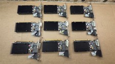LOT OF 9 EVGA Nvidia Geforce 8400 GS DDR3 512-P3-1301-KR VGA DVI HDMI Video Card