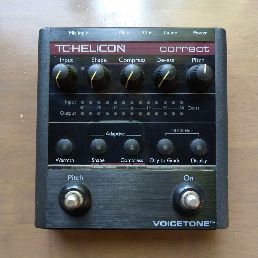 その他 tc-helicon TC-Helicon Voicetone Correct Vocal Processor - Pitch