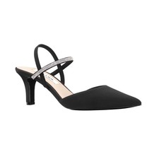 Women's Nina Billie Slingback Evening Pumps Black