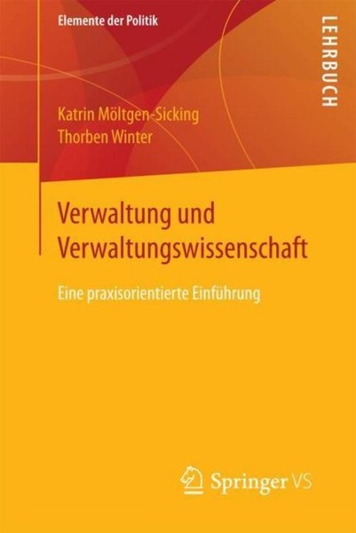 Verwaltung Und Verwaltungswissenschaft Katrin MöLtgen-Sicking-image