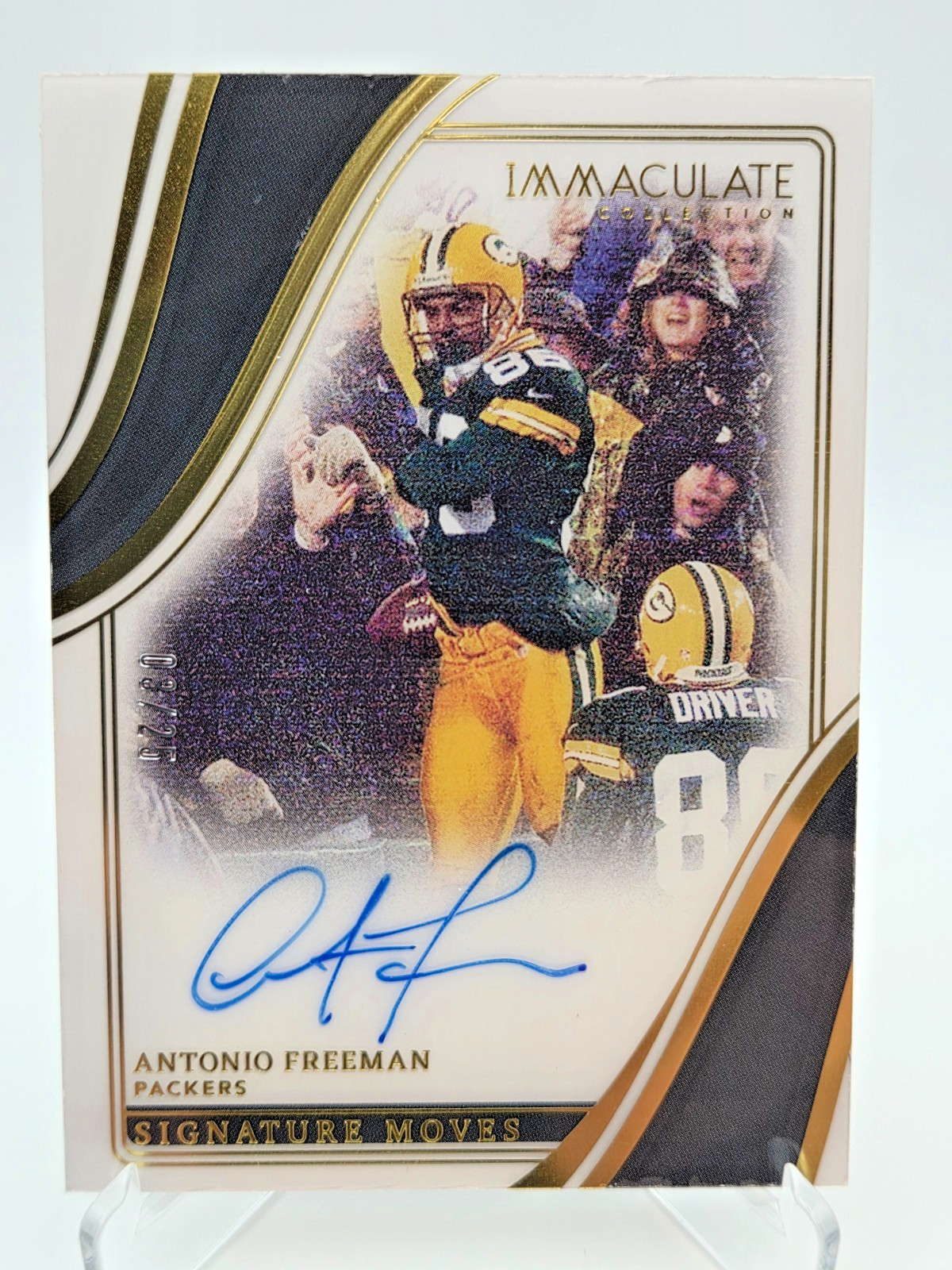 2023 Panini Immaculate Antonio Freeman Signature Moves Auto On Card 3/25 Packers