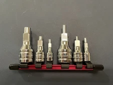 NEW NOS Snap-on 6 pc. Magnetic Adapter Extension Set SXM FXM TMXM 1/2" 3/8" 1/4"