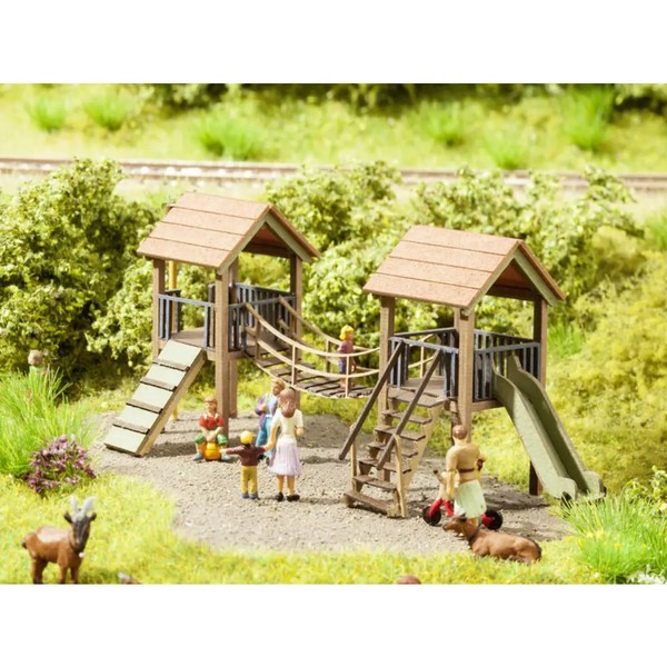 Noch Laser-Cut Minis® 0014367 H0 Laser-Cut Minis® Abenteuer Spielplatz-image