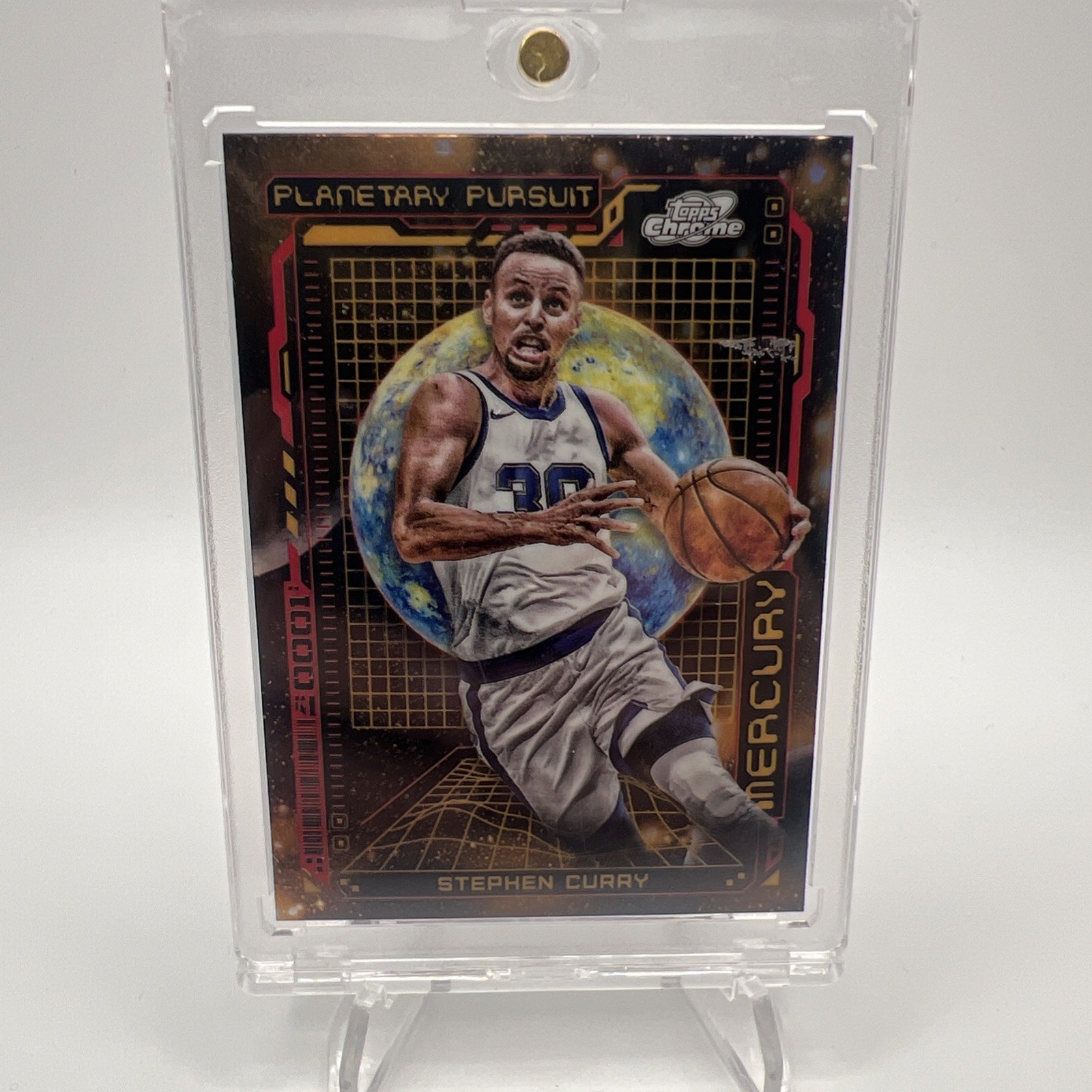 2023 Topps Cosmic Chrome Stephen Curry Planetary Pursuit-Mercury