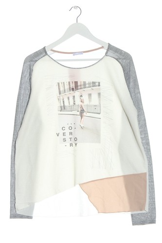 ZARA Manga larga Mujeres Talla EU 40 blanco-gris claro-nude look casual - Imagen 5 de 5