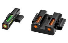 Hi-Viz LiteWave H3 Tritium/Litepipe Night Sights, Fits M&P Shield 9MM, 40S&W an