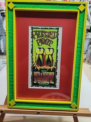 Rusted Root concert Handbill by Mark Arminski 