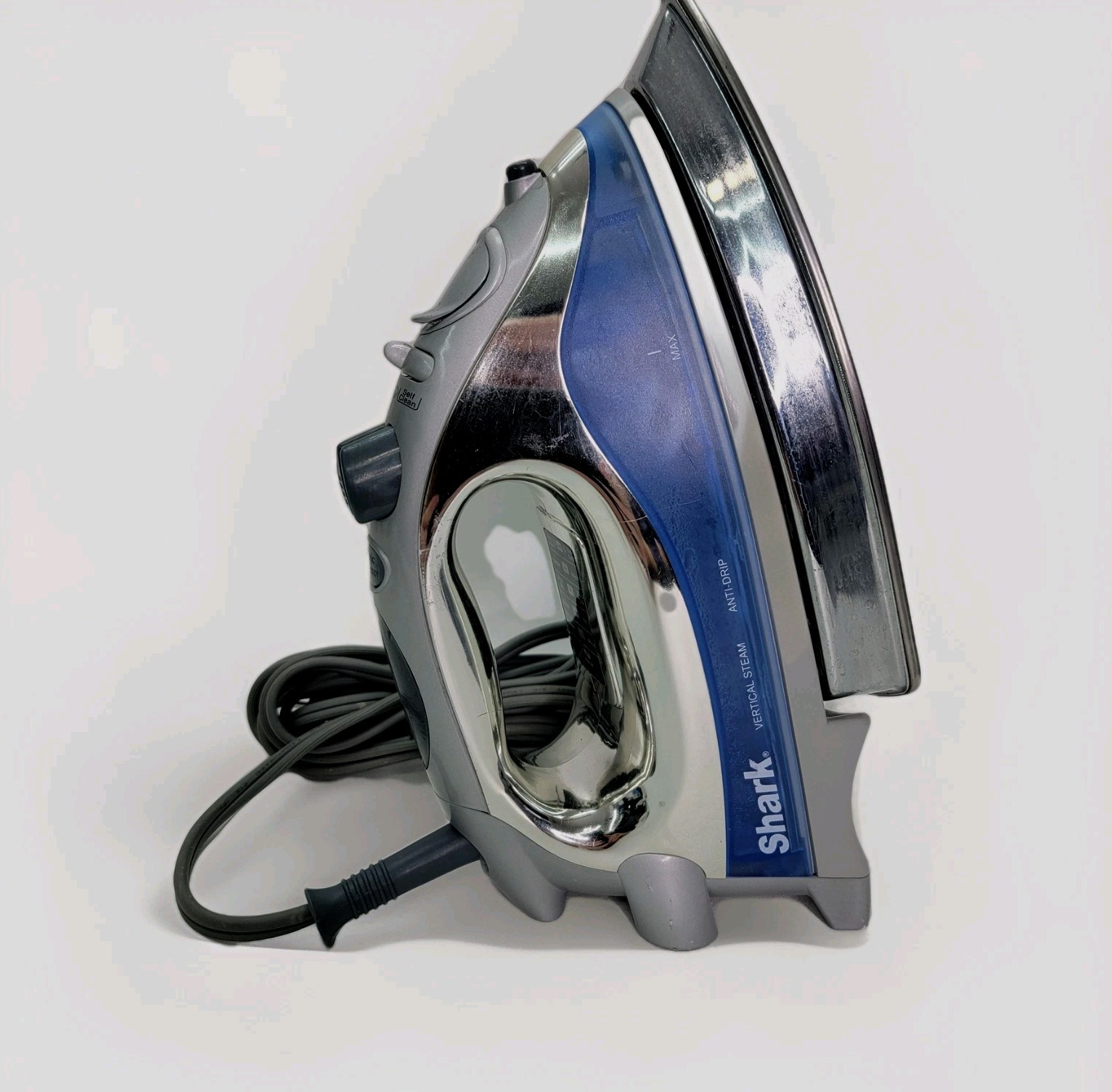 1500w Silver Blue Vertical Steam Self Clean Tested