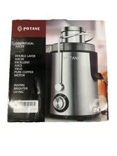 POTANE Juicer Machine, Titanium Enhanced Filter