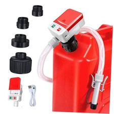 Automatic Electric Fuel Transfer Pump with Auto-Stop, 3.2 GPM Gas Transfer