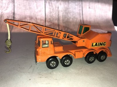Matchbox Scammell Super Kings K-12 Mobile Crane Made in GB LAING