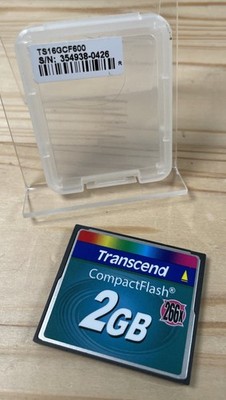 Transcend   2GB / 266x CompactFlash Karte