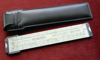 1947 Picket and Eckel Inc slide rule excellent model 3 Deci Log Log