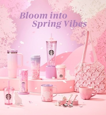 Starbucks Korea 2026 Cherry Blossom MD Blooming Tumbler Mug Cold