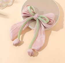 Trendy Cute Tulip Hair Bow for Women Pack of 1 Pc 