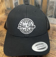Sh t Show Custom Patch Black Trucker Hat Black Classic
