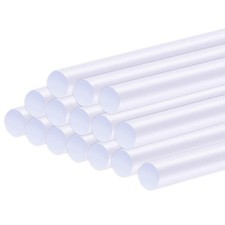  80PCS Hot Melt Glue Sticks Transparent Heat Melting Glue Strips All Purpose 0.20 per stick