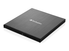 Verbatim 43886 USB 3.2 Gen1 Type-C External CD/DVD Burner Black Tray