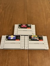 Lot Of 3 Snes Games: ActRaiser, Joe & Mac Drakkhen - Tested