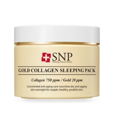 SNP Gold Collagen Sleeping Pack 100g / Anti-Aging Care