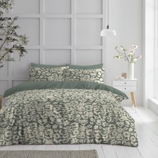 4 Piece Complete Bedding Set Duvet Cover Set With Fitted Bed Sheet & Pillowcases