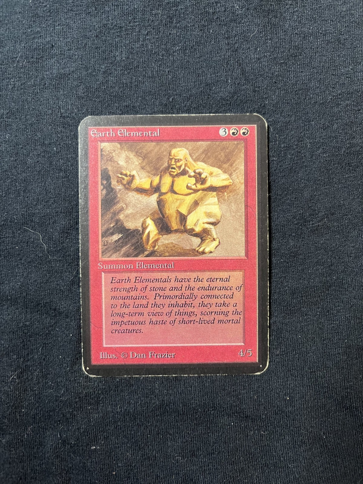 Magic the Gathering Earth Elemental Alpha LP