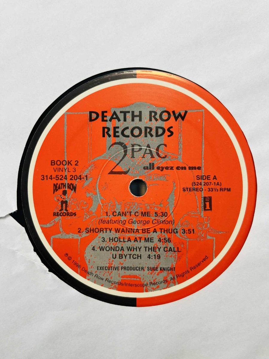 2pac TUPAC / All Eyez On Me 1996 US Original 4LP Vinyl Death Row