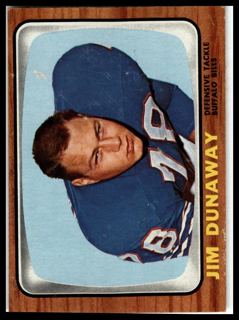 1966 Topps #24 Jim Dunaway