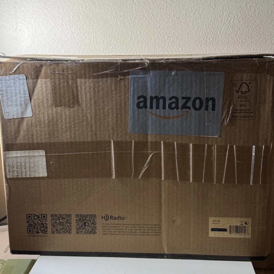 Sangean AM/FM Stereo HD Radio Tuner | Black | Tested and Working - Image 2 of 4