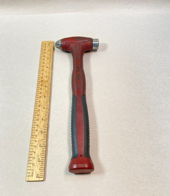 Snap-on Hammer Ball Peen Dead Blow Hammer Cushion Soft Grip #HBBD8 8oz USA