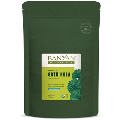 Organic Brahmi Powder   Holistic Wellness Support   16 Ounce