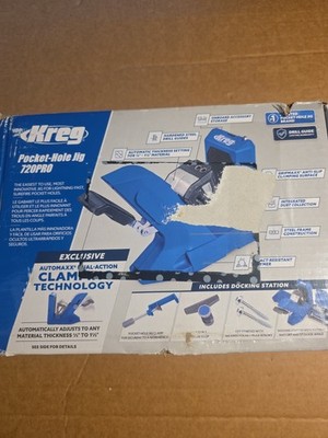 Kreg Tool KPHJ720PRO Pocket-Hole Jig 720PRO - Woodworking Tool - Easy Clamping