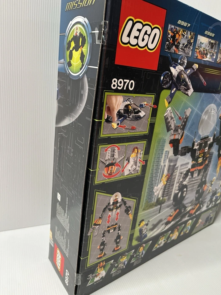 LEGO Agents Robo Attack 8970 (New Sealed) - Image 4 of 4