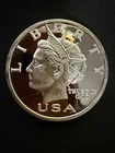 2000 NORFED USA $10 Liberty Head 1oz .999 Fine Silver Round Rare UNC-MS RARE