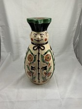 Caraffa Ungherese In Porcellana Raffigurante Uomo