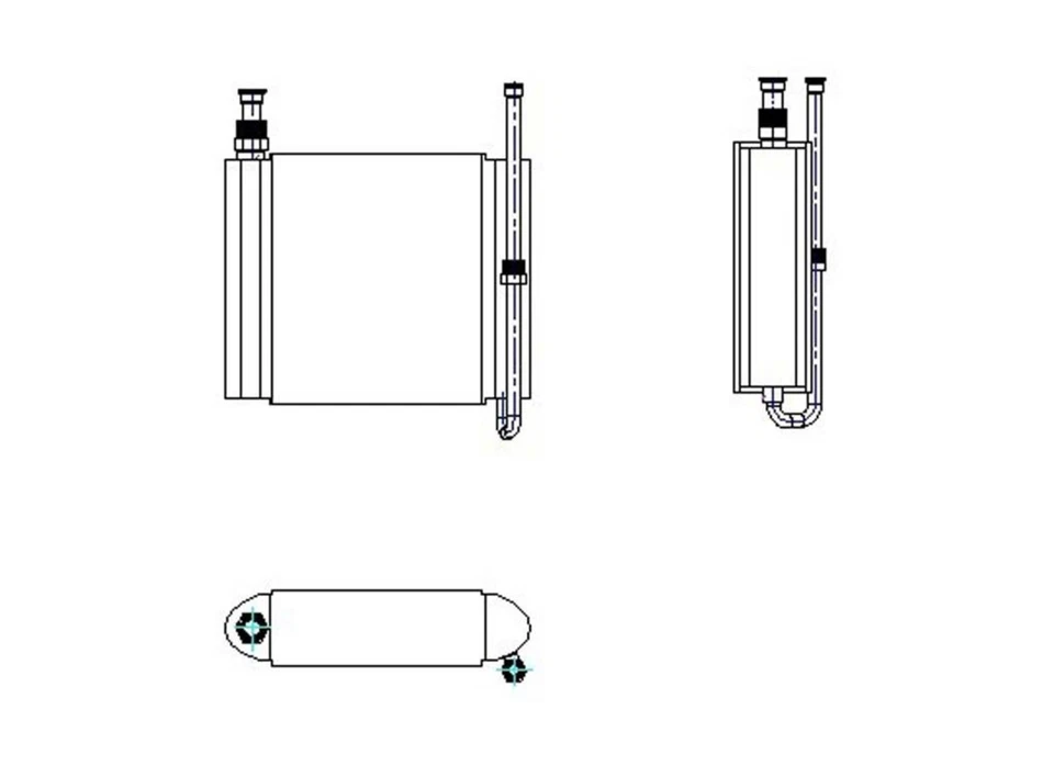 Nuevo evaporador de CA para camioneta Chevy C/K 88-91 3095064 Foto 2 de 2
