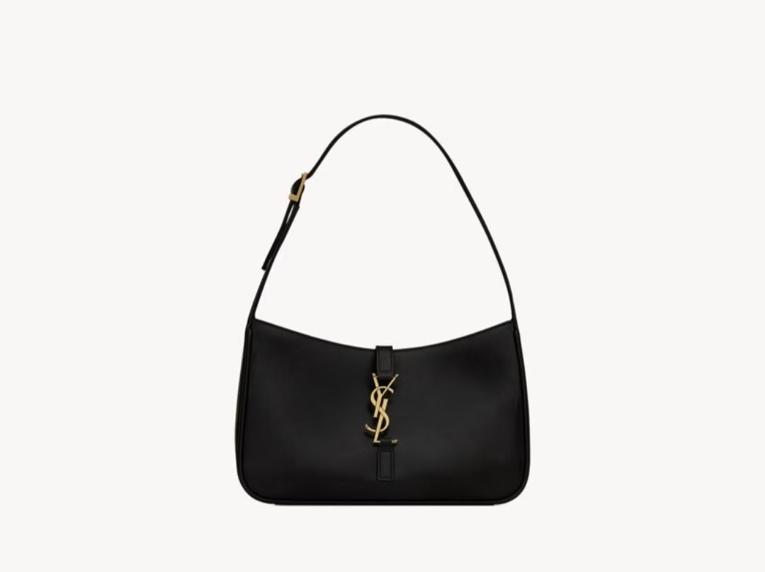 Saint Laurent Le 5 À 7 Small Hobo Bag in Smooth Leather