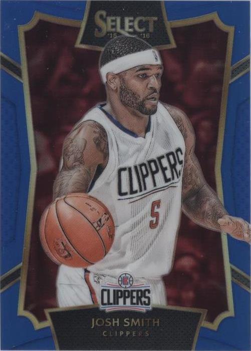 2015-16 Panini Select - Concourse Josh Smith #75 Blue Prizm /249 for ...
