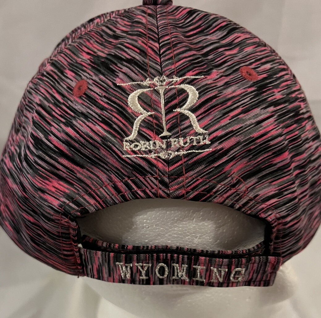 Robin Ruth Pink Wyoming Hat Cap “Forever West 90” Strap Back
