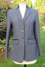 Ladies Tagg Navy Show Jacket with Velvet Collar size 34 UK size 10