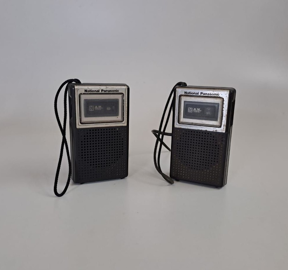 Vintage 2 Radio National Panasonic R 1019 As-Is For Repair | eBay